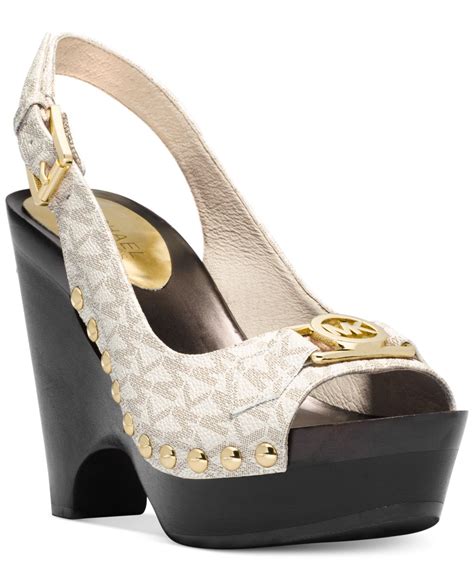 michael kors platform shoes